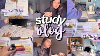 STUDY WITH US  // una nostra giornata tipo di studio