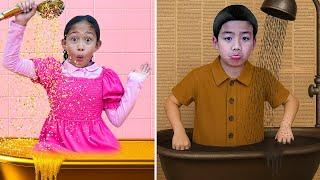 Eric and Andrea's Creative Cardboard School Adventure