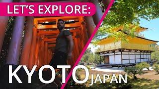 Kyoto travel vlog! - Fushimi Inari Shrine, kinkakuji, nishiki market kyoto