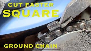 Fastest cutting chainsaw chain, Simington Grinder