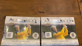 2021 Upper Deck Golf Artifacts Live Unboxing and Pack Opening