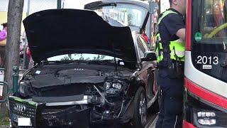 Linienbus kollidiert mit PKW wegen Vorfahrtsmissachtung - 1 Verletzter in Bonn-Beuel-Mitte 25.10.24