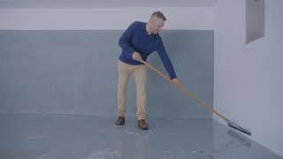 How to Apply Rust-Oleum RockSolid Garage Floor Coating Over a Painted Garage Floor