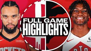 ROCKETS at RAPTORS | FULL GAME HIGHLIGHTS | December 22, 2024