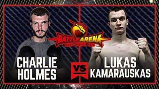 BA 76: CHARLIE HOLMES VS LUKAS KAMARAUSKAS | #MMA #FULLFIGHT