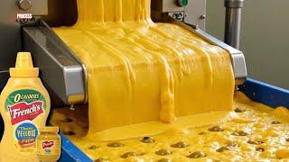 How Mustard Sauce is Made in Factories: Amazing Process!