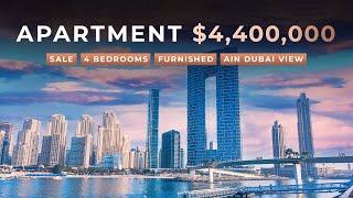 Sale | Upgraded 4-Bed Apartment with Full Sea View in The Address Jumeirah Resort & Spa | $4,400,000
