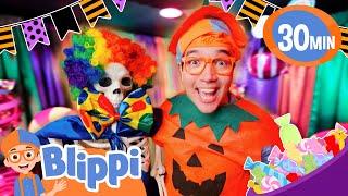 Play Halloween Games with Blippi! ️ | BEST OF BLIPPI TOYS | Educational Videos for Kids