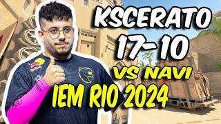 CS2 POV | FURIA KSCERATO (17/10) vs NAVI (Mirage) @ IEM Rio 2024