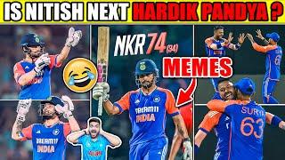 NITISH REDDY 7 SIXES  IND vs BAN 2nd T20 HIGHLIGHTS 2024 