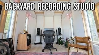 Building a Backyard Studio - Jacob Biz Morris Recording Studio Tour