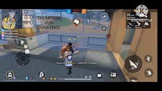 ONLY THOMPSONGUN CHALLENGE IN CS-RANKED FREE FIRE MAX BY ARYAN3204 GAMING ️