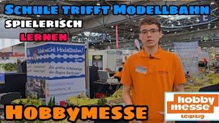 Schule trifft Modellbahn - Größte Modellbahn einer Schüler AG! Hobbymesse 2024