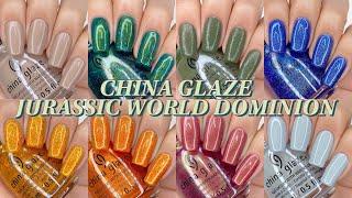  China Glaze Jurassic World Dominion Swatch & Review 