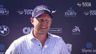 Justin Harding 2022 Slync.io Dubai Desert Classic Day 2 Quotes