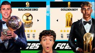 GANADORES DEL BALON DE ORO vs GOLDEN BOYS en FIFA