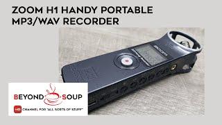 Zoom H1 Handheld Portable Wav/MP3 Recorder (Simple to Use)