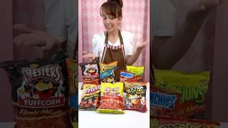 Testing Flamin’ Hot Snacks!