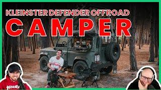 Der KLEINSTE DEFENDER CAMPER | NATURENSÖHNE reagieren