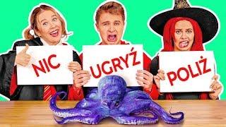 UGRYŹ, POLIŻ LUB ZOSTAW || Halloweenowy Test Smaków ‘Cukierek albo Psikus' od 123 GO! CHALLENGE