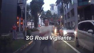 17oct2024  seah street man jump onto the road towards camcar