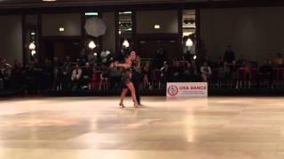 USA DANCE National DanceSport Championships 2015, Ryan Raffloer & Hanna Sverdlov