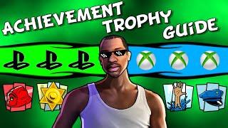 GTA San Andreas DE : The ULTIMATE Achievement / Trophy Guide (ALL on a SINGLE Savegame)