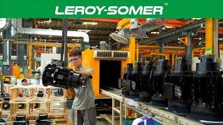 Visit Nidec Leroy-Somer Motors & Drives factory in Fuzhou China