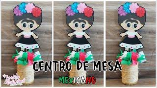 Centro de mesa de Frida Kahlo - Fiesta Mexicana