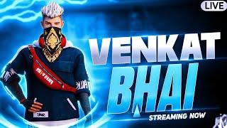 FREE FIRE LIVE TELUGU #VENKATBHAIINLIVE#FREE FIRE LIVE IN TELUGU #freefirelive #freefirelivetelugu