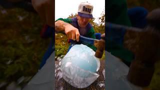 POLAR ICE ASMR!‍️ #asmr #balloon #chill #funnyvideos #satisfying #shorts #fun #fypシ゚ #fyp #fy