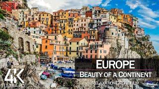 【4K】 EUROPE as you have never seen before 2021  30 COUNTRIES  Cinematic Aerial  Drone Film™