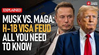 Musk vs. MAGA: The H-1B Visa Feud That Could Redefine Trump’s Presidency - All you need to know