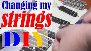 Changing Guitar Strings (DIY) - Felix Oliver Bacareza