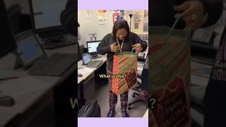 Students showing gratitude ️