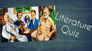 Literature Quiz | General Knowledge Trivia  | Trivia Literature | Pub Quiz |