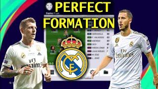 PES 2021 PERFECT FORMATION FOR REAL MADRID