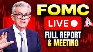 WATCH LIVE: FOMC FED PRESS CONFERENCE 2:30PM | JEROME POWELL