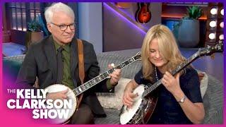 Steve Martin & Alison Brown Play Banjo From Their New Album 'Wall Guitar'