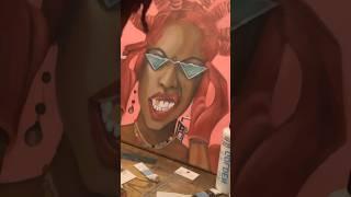 obsession for having with gold tooth. #art #ytshorts #drawing #artist #artworks #painting #gold