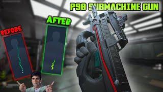 Delta Force: P90 Submachine Gun Accuracy Boost Before vs After Comparison!