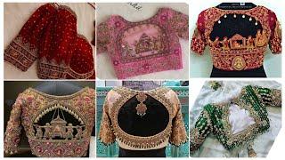 30 Stunning Bridal Blouse Designs | Latest Maggam Work Blouse Design ideas | @Sohagfashion731