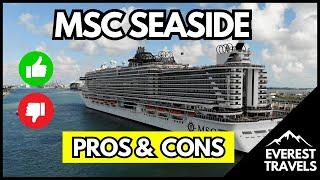 MSC Seaside | Honest Pros & Cons of this Cruise Ship