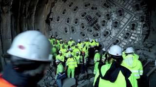 ACCIONA Construction finishes drilling the Bolaños Tunnels in Spain