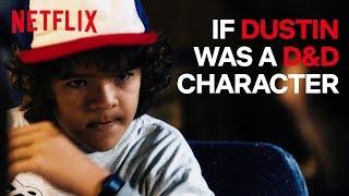 If Dustin Was A D&D Character | Stranger Things