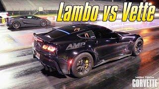 World's Fastest Z06 vs Underground Lamborghini