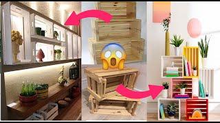 25 IDEIAS LINDAS COM CAIXOTES DE FEIRA Para Fazer em CASA!