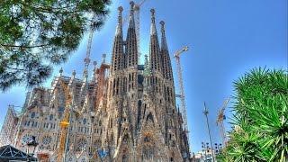 Inside Gaudi's Church & Up the Nativity Towers