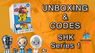 Codes: SHK Series 1 Mystery Figures (unboxing) • Mystery Box Guru