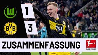 Wolfsburg - Borussia Dortmund | 1:3 | Highlights | Bundesliga 2024-25 | wolfsburg dortmund